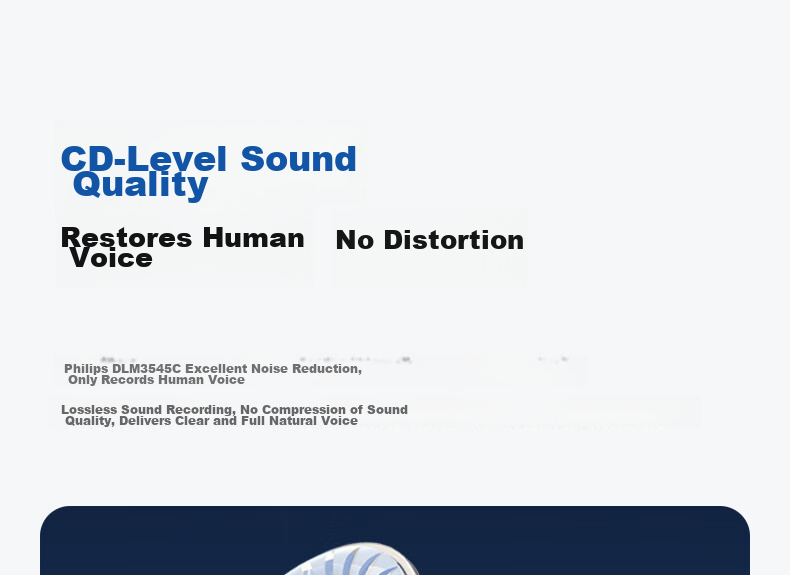 PHILIPS Wireless Lavalier Microphone One-to-One Small Bee Receiver Sound Card Host Live Streaming Equipment Outdoor Short Video Plug-in Microphone DLM3545C with National Subsidy 19