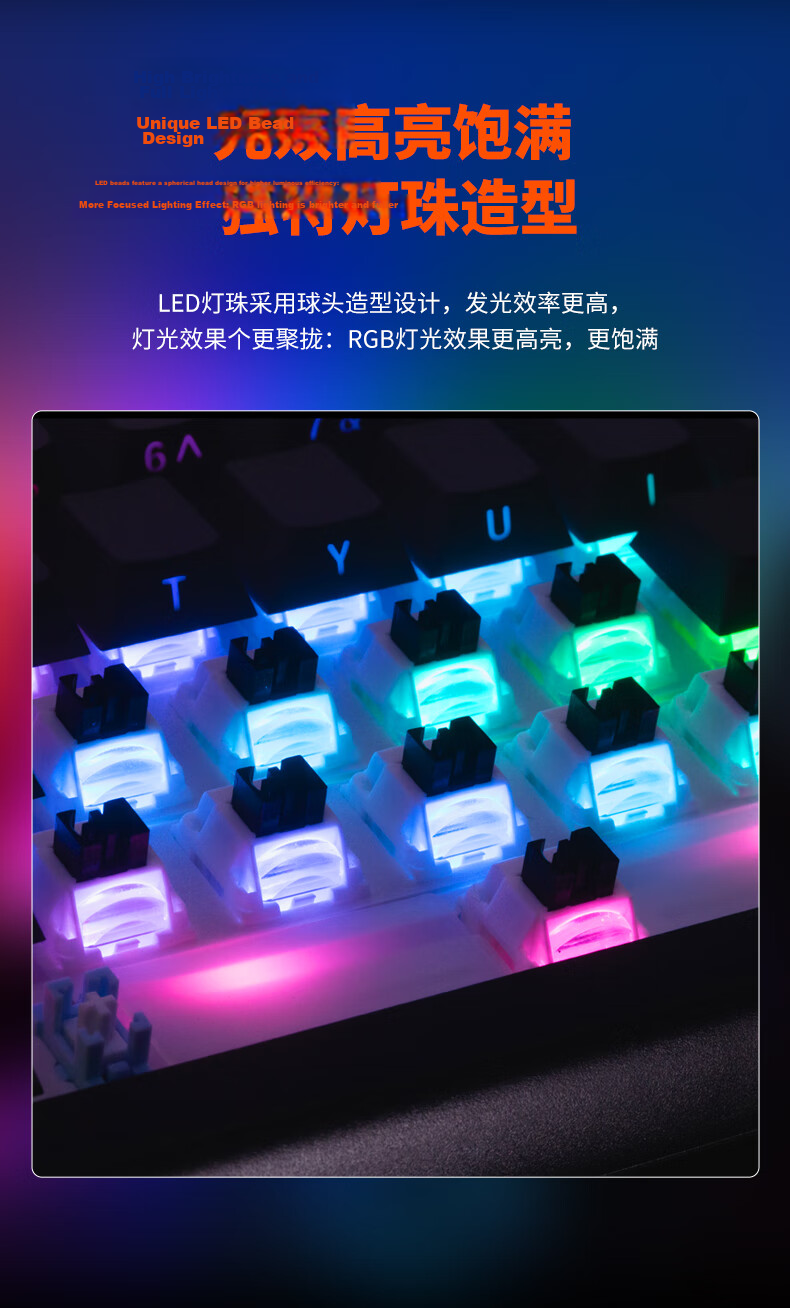 DAREU A98 Pro Version 98-Key Wireless Tri-Mode Mechanical Gaming Keyboard Custom 8000mAh Gasket Structure Sky Switch V3 - Ride the Wind and Waves 9