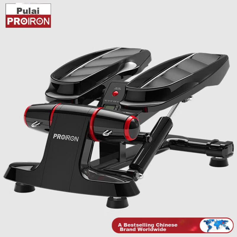 PROIRON Puli Ai Home Mini Stepper Climber Fitness Machine for Elderly Leg Training Black