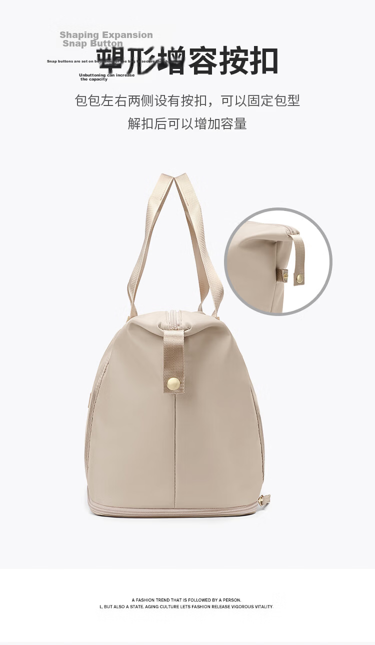 POLO Expandable Travel Bag for Women Travel Storage Bag Gym Bag Short Trip Business Handbag Birthday Gift for Girlfriend 14