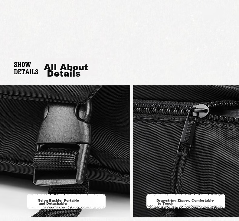 Dickies Men's Single Shoulder Messenger Bag Casual Large Capacity Shoulder Bag DK College Student Lightweight Canvas Multifunctional Crossbody Bag 15
