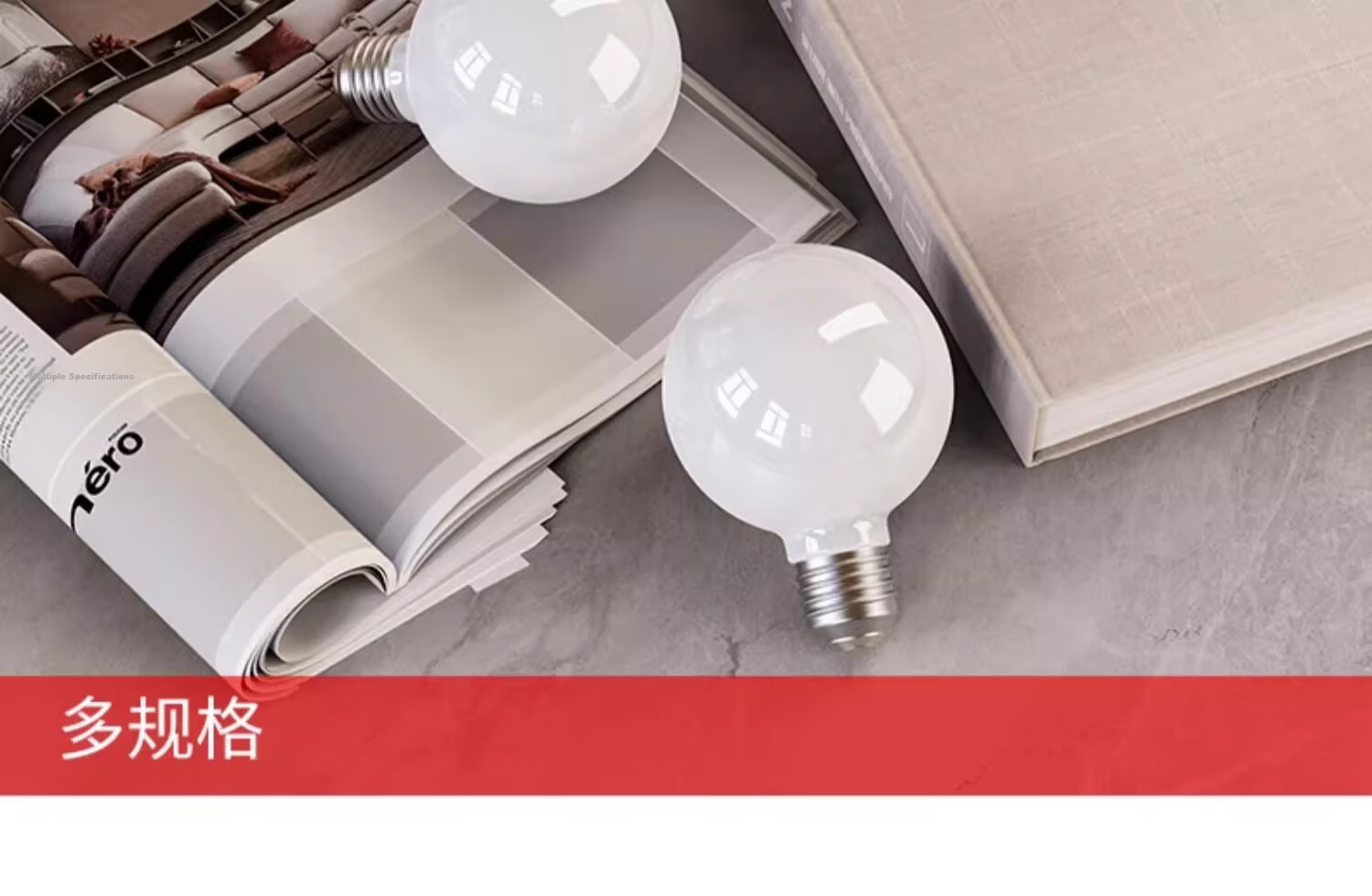 Labota Eye Protection LED Bulb Full Spectrum Dragon Ball Bulb Three-Color Light Study Desk Lamp E27 Screw Base 29