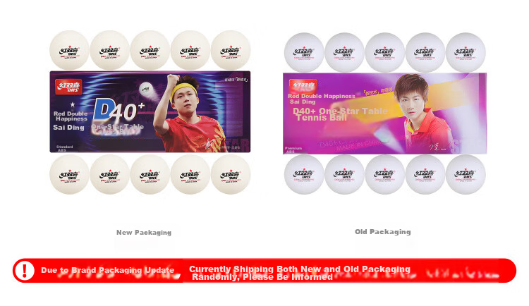 DHS Table Tennis One-Star, Sai Ding 40+ABS, One-Star Training Ping Pong Balls, Yellow, Pack of 50 5
