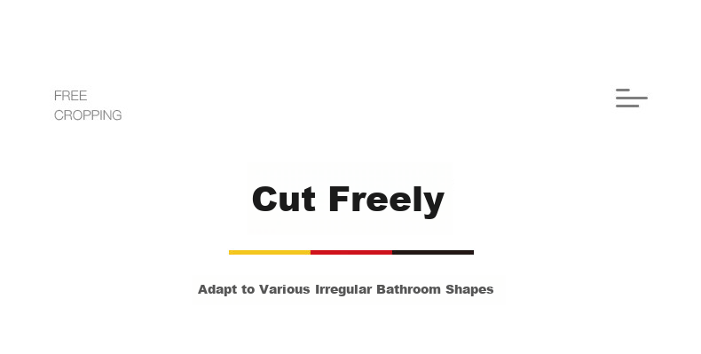 FARLEEHOMES Bathroom Non-Slip Mat, Shower Room Bathing Anti-Fall Floor Mat, Large Size Non-Slip Foot Pad for Bathroom And Toilet 8