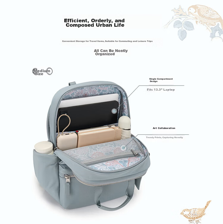 Samsonite Women's Backpack Business Commuter School Bag New Large Capacity NO0 Blue Back to School Gift 14