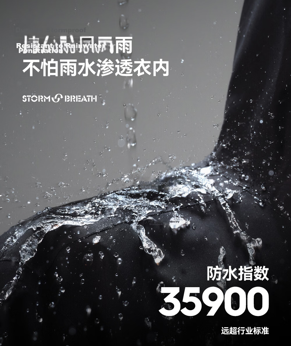 Pelliot Mountain Classic 2.0 3-in-1 Waterproof Jacket Unisex Spring Autumn Warm Coat Jacket 11340105 Blue S 5