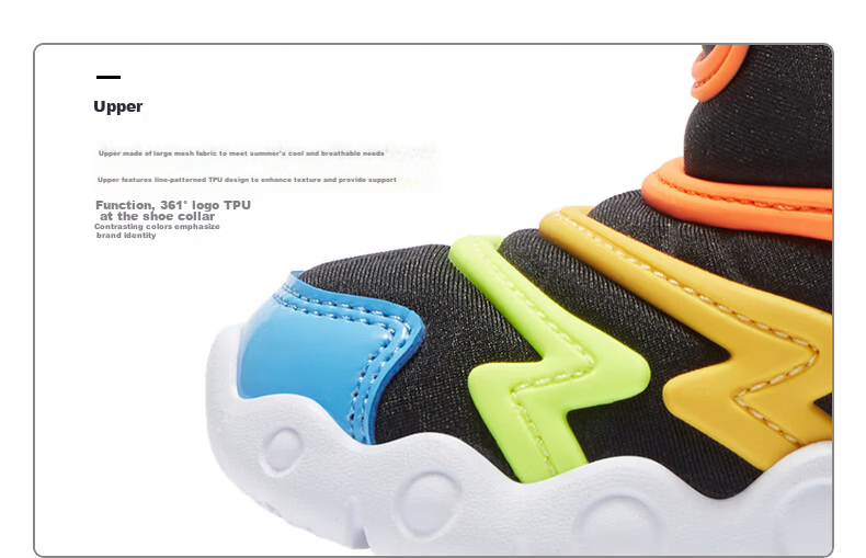 361° Children's Walking Shoes Spring And Autumn Soft Bouncy Caterpillar Shoes for Boys And Girls, Sports Baby Shoes, Blue Size 26 49