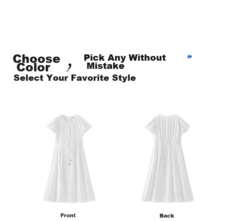 Semir Women's Summer Dress Puff Sleeve Waist-Defined Textured Long Dress 2026 Elegant Vacation Style White Dress 109326114033 17