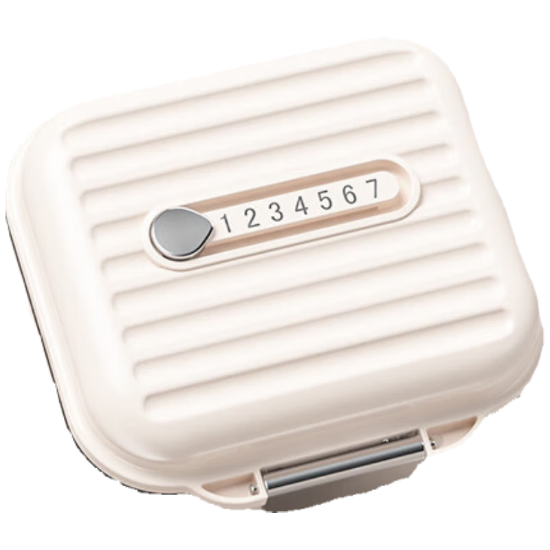 Dengbi Weekly Pill Organizer Portable Medication Reminder Large Capacity Travel Pill Box