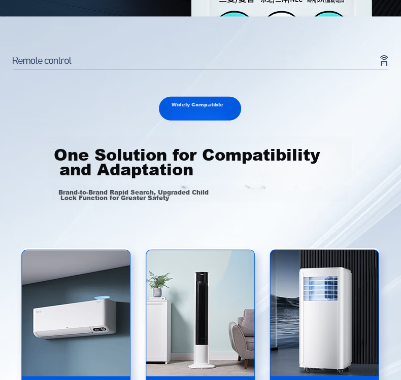 Dongpuli Compatible with Chigo Air Conditioner CHIGO Universal Remote Control for Wall-Mounted Units, JT-03 JG-01 JA-01 JG-03 No Setup Required 12