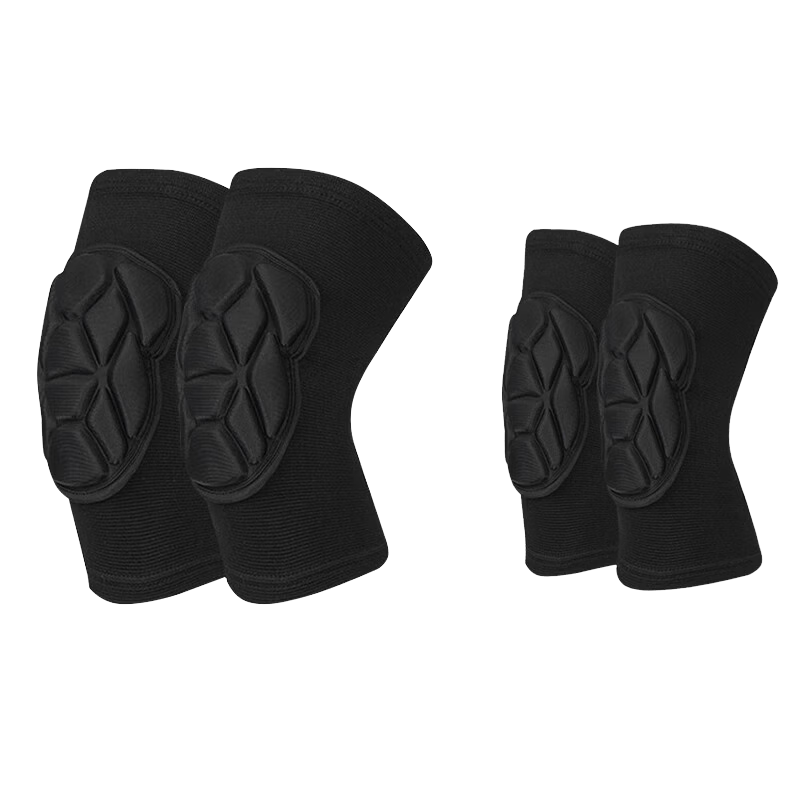 Chidong Tactical Knee and Elbow Pads Set for Men, Crawling, Running, Military Training, Joint Protection, Thickened, 4 Pieces, Size M