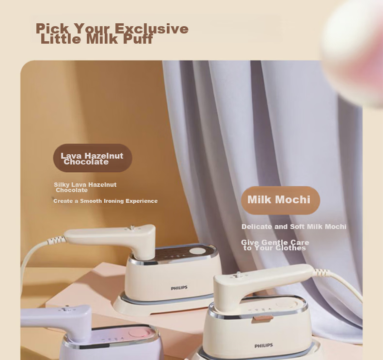 PHILIPS Handheld Compact Iron And Garment Steamer for Home Use, Portable Travel Ironing Machine, Gift, STH3050/30 27