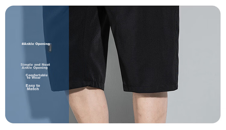 GLM Semir Group Men's Summer Fashion Simple Comfortable Breathable Versatile Seven-Point Sports Shorts Beach Pants 6