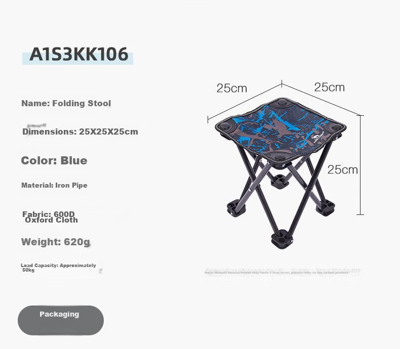 CAMEL Outdoor Folding Chair Camping Picnic Aluminum Alloy Stool Fishing Stool Art Sketching Small Folding Stool 173CA1F128 7