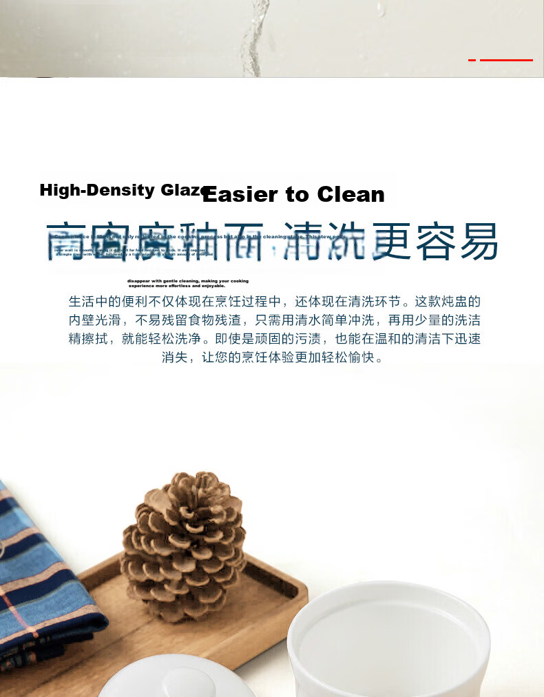 Sky Top Ceramic Bowl with Lid Stew Pot Bone China Double Boiler Soup Bowl Steamed Egg Custard Bird's Nest Bowl Household Single Serving Pure White 250ml 12