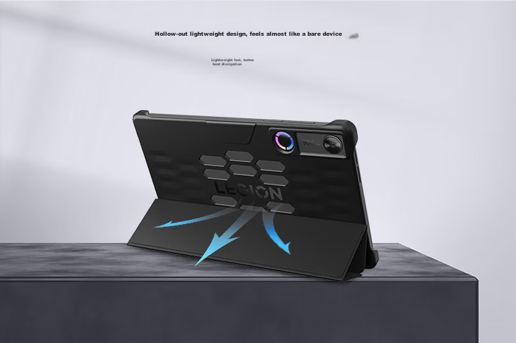 Lenovo Legion Y700 5th Gen Tablet Protective Case Magnetic Detachable Gaming Portable Smart Sleep Wake Hollow Lightweight Design Rhine Green 4