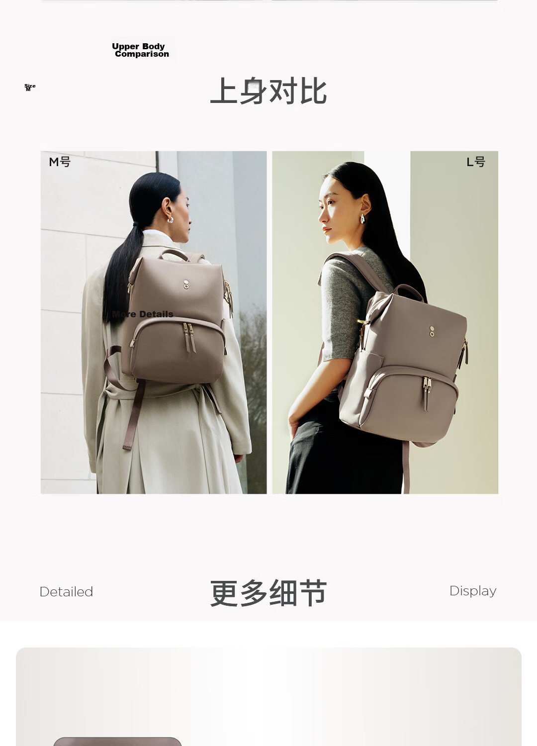 Echolac Backpack for Women, Fashionable Travel Bag, Casual Laptop Bag, Versatile Trendy Bag, Gift for Girlfriend, CKP2075 Starlight Black 15