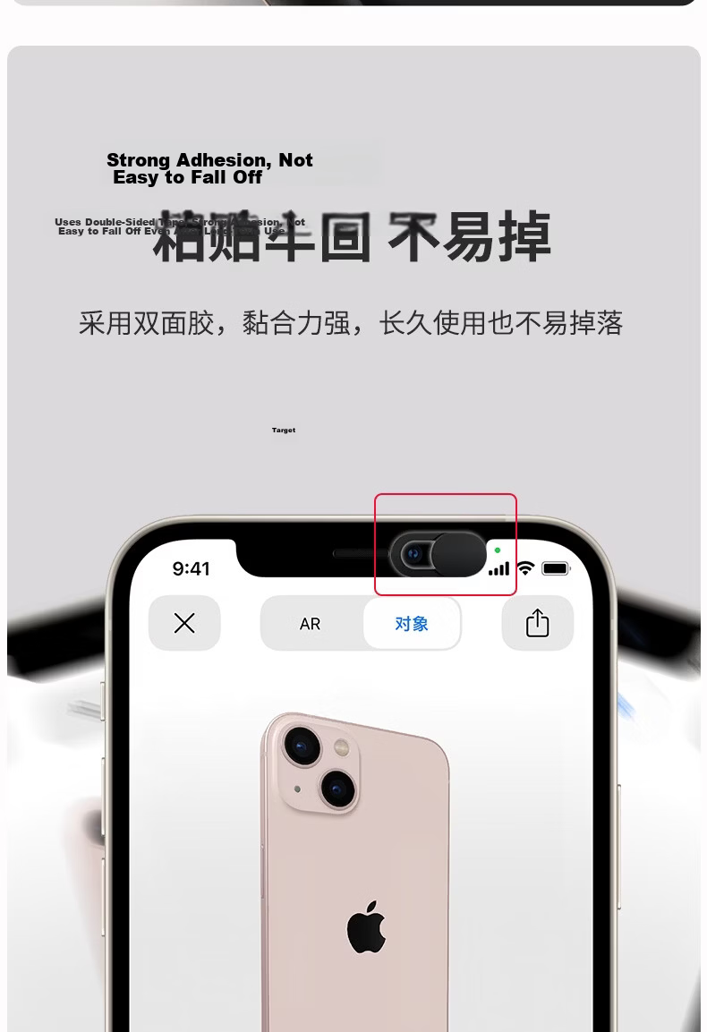ESCASE Privacy Camera Cover for Apple Huawei Phones Tablets Laptop Webcam Anti-Peeping Lens Cap Hacker Protection ES-CCO-01 7