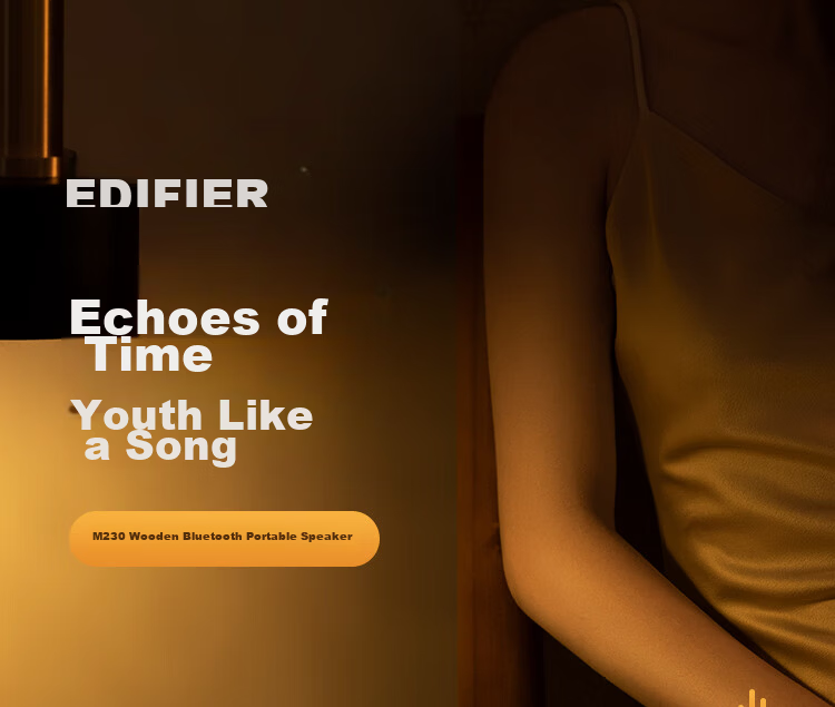 EDIFIER M230 Limited Edition Gift Box, High-Fidelity Retro Bluetooth Portable Speaker, Exquisite Gift Box, Desktop Speaker, Graduation Gift 2