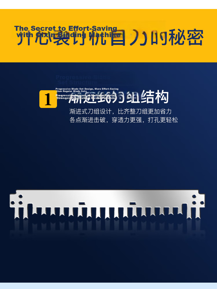COMIX Comb Binding Machine Financial Binding Machine Financial Plastic Coil Binding Machine 21-Hole Document Archive Proposal Punching Binding Machine B2988N 2