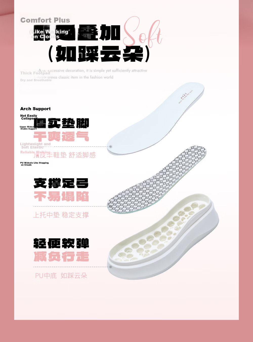 TATA TATA Sun Leyan Same Style White Whale Thick Sole Casual Sneakers Women Fleece Lined White AM6 Size 37 13