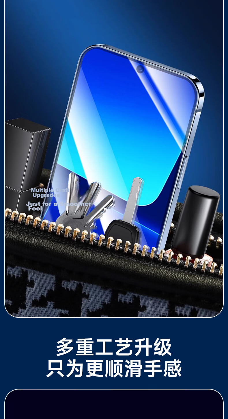 KOOLIFE Privacy Tempered Glass Screen Protector for Xiaomi 13 and Xiaomi 14, Full Glass Coverage, Ultra-Thin, Anti-Shatter, Scratch-Resistant, Anti-Fingerprint Privacy Protection Film 14