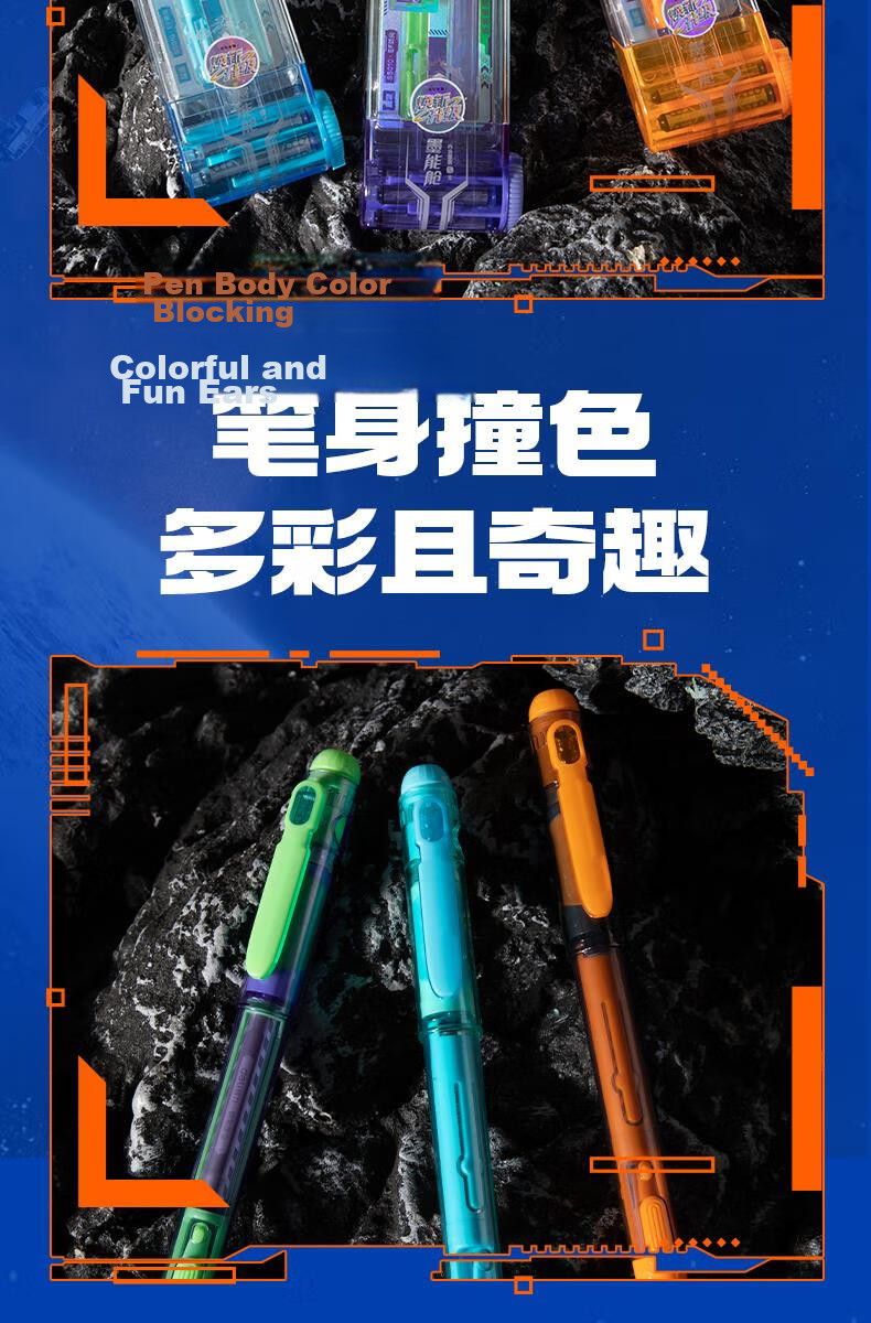 Deli EF Fine Nib Fountain Pen Student Stationery, Quick-Drying Posture-Correcting Handwriting Practice (1 Pen 1 Crystal Blue Ink Cartridge 1 Ink Converter), Purple, S5-J EF Nib (Approximately 0.38mm) 9