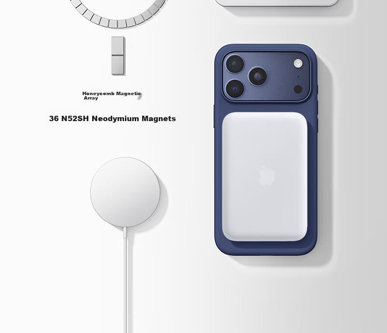 W&P Soft Cloud Liquid Skin-Friendly Magnetic Case for iPhone 17 Pro Max Full Coverage Shockproof Soft Black 23