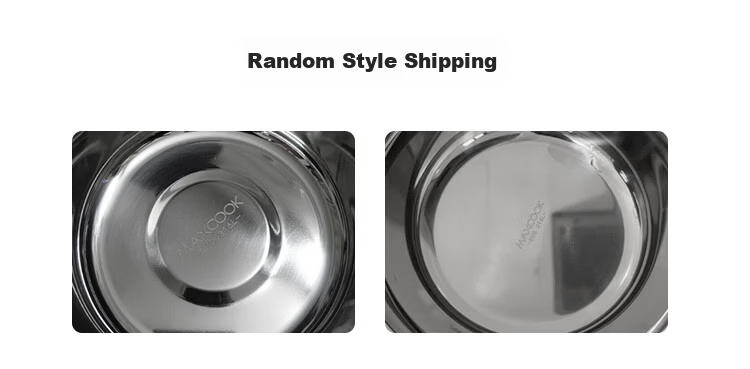 MAXCOOK 316L Stainless Steel Soup Bowl 28cm Thickened, Widened, Deepened, Compatible with Induction Cooker MCWA1670 14