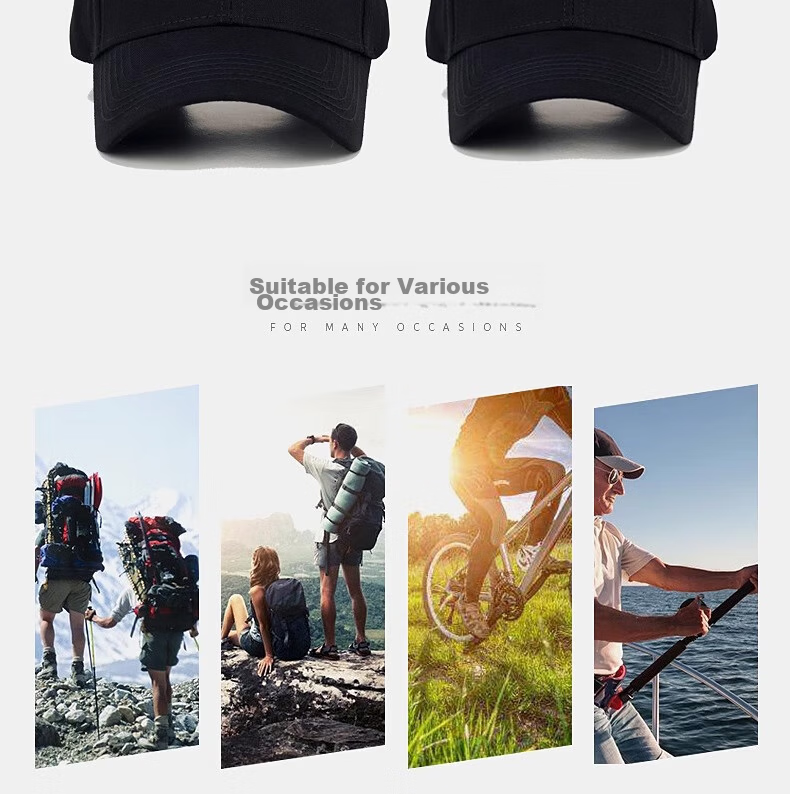 Haoguan Men's Spring Autumn Solid Color Couple Baseball Cap Slim Face Casual Versatile Large Size Duckbill Hat Summer Large Head Circumference Women's 2