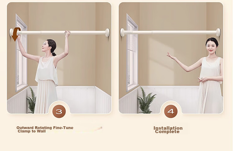 Futuristic Premium Waterproof and Mildew-Resistant Shower Curtain Bathroom Partition Door Curtain Sparkling Galaxy 150x200cm 14