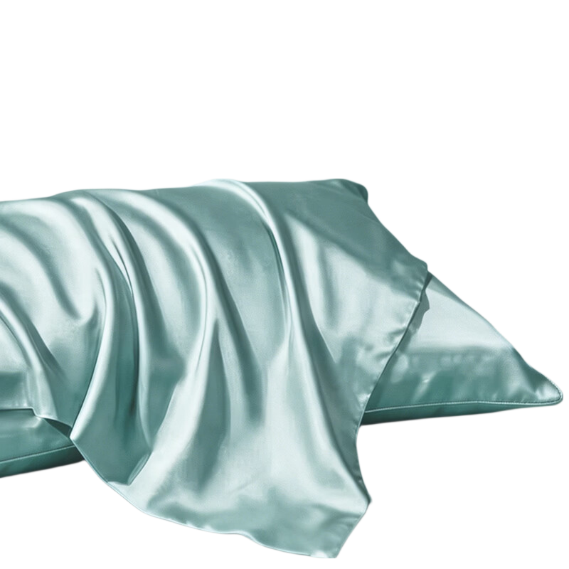CROWN Class A 60-Count Lyocell Tencel Pillowcases 48x74cm Pair Home Washable Pillowcase Gift Box Set