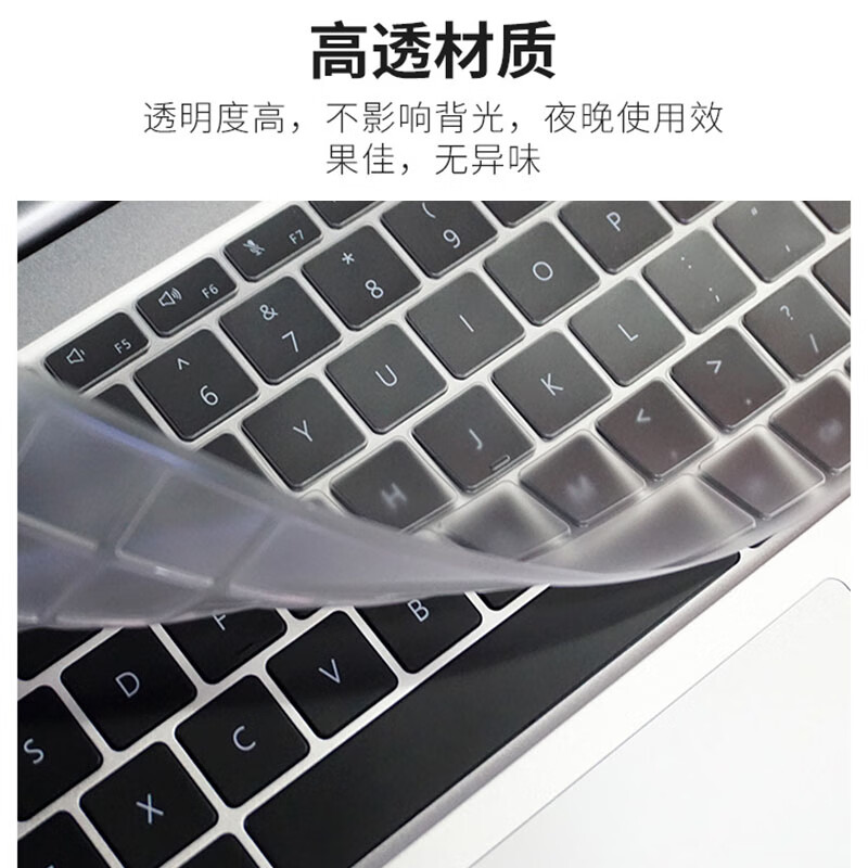 Aigo 2022 Model Keyboard Cover for ASUS ADOO Adolbook 14 Pro/ADL14Z Laptop, High Transparency Ultra-thin TPU Invisible Protective Film, Dust-proof and Water-resistant
