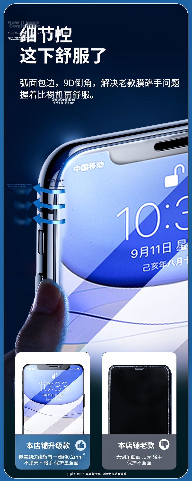 KOOLIFE iPhone 15 Pro Tempered Privacy Screen Protector, Dust-Free Installation, Corning Glass, Ultra-Thin, Drop-Resistant, Anti-Fingerprint 8