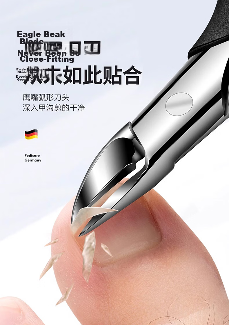 Bacooly Pedicure Knife Set Ingrown Toenail Clippers Nail Clippers Eagle Beak Nail Clippers Pedicure Tools 7
