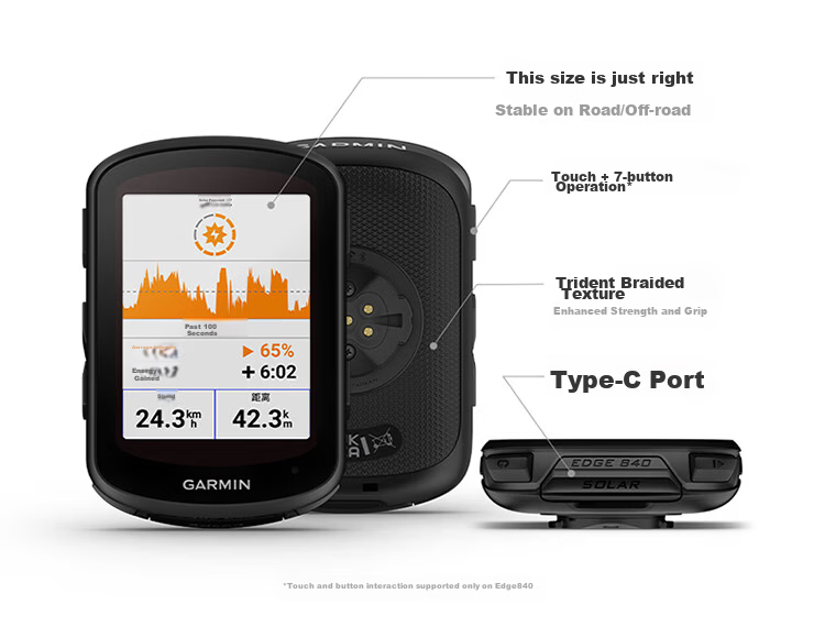 GARMIN Edge1050 Road And Mountain Bike Computer with Map, GPS Voice Navigation, Group Riding And Outdoor Cycling Equipment 3