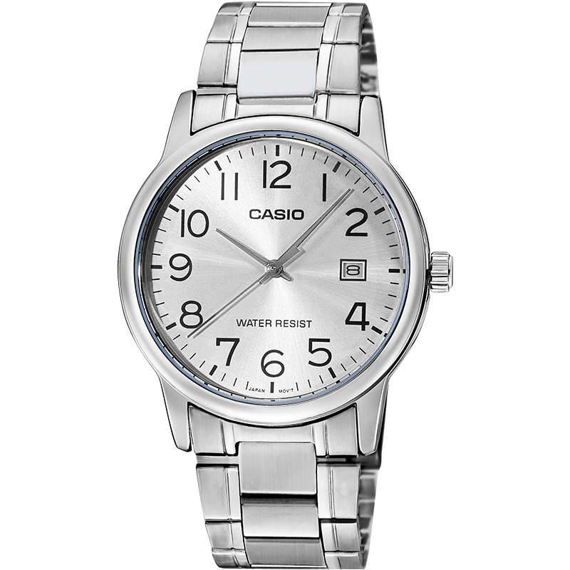 CASIO Men's Genuine Quartz Watch Simple Elegant Analog Student Exam Watch Valentine's Day MTP-V002D-7B
