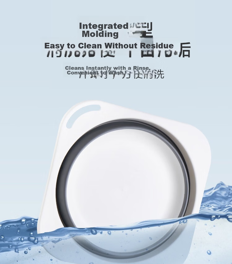 JD Jingzao Light Travel Series Foldable Travel Basin Washbasin Portable Large Foot Bath for Business Trip Home Dormitory 7