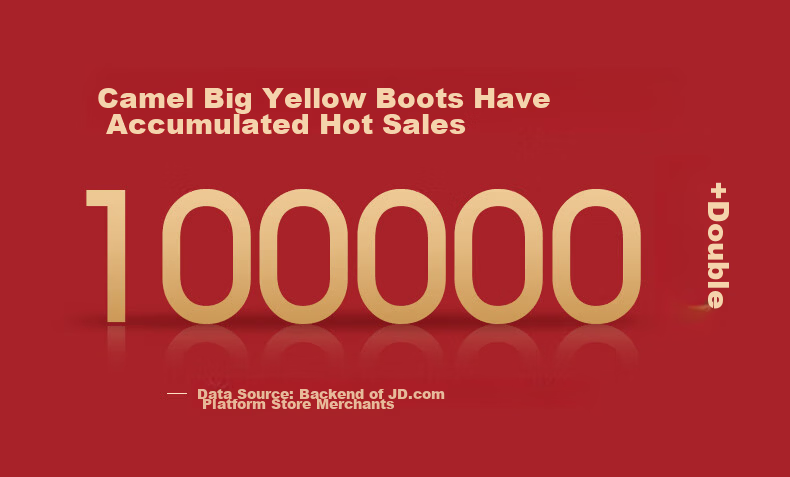 CAMEL Wang Junkai Edition Martin Boots High-top Outdoor Work Yellow Boots Men GE122W7757T Golden Yellow 42 3