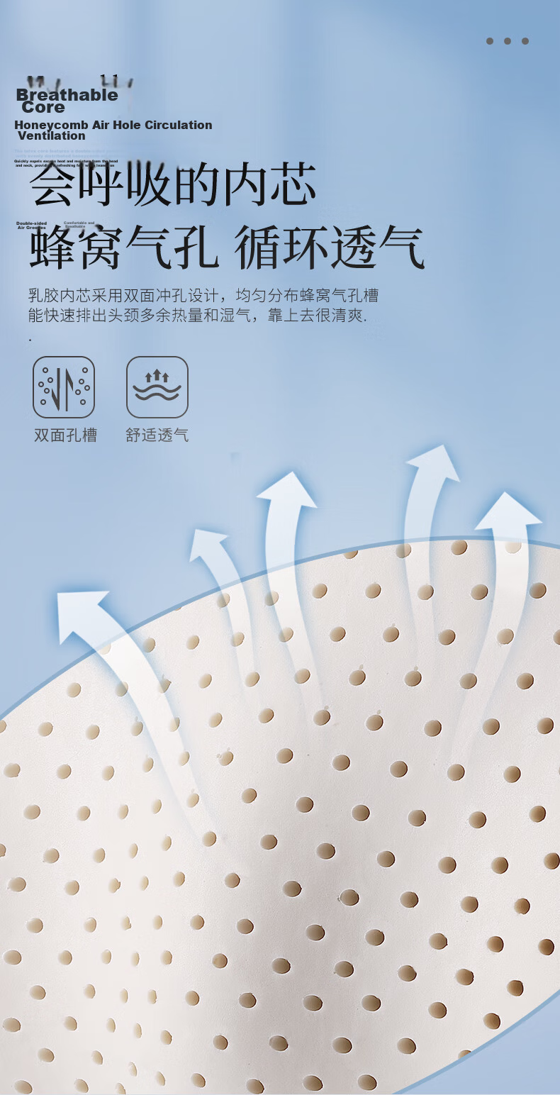 Rice Soup Car Lumbar Support, Natural Latex Neck Pillow And Waist Cushion, Backrest Pad And Headrest, I-R632AB 4