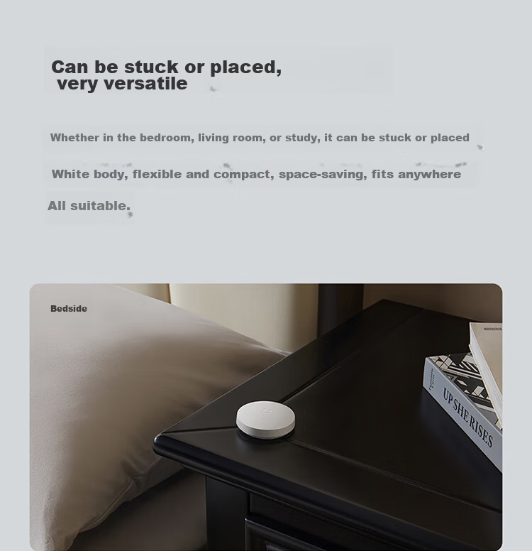 MI Wireless Bluetooth Smart Switch Button Wireless Switch Compatible with Gateway Adhesive and Portable 16