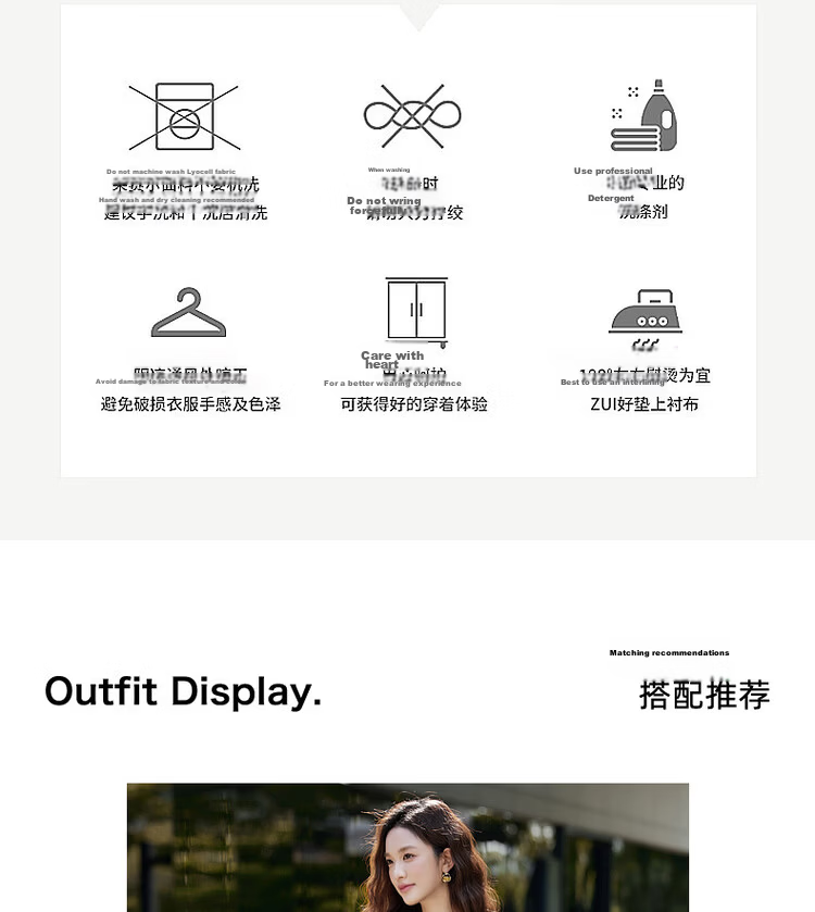 Vimly New Chinese Style National Wind Pleated Round Neck Shirt Women New Flowing Shoulder Jacket Top Peacock Blue XL 9
