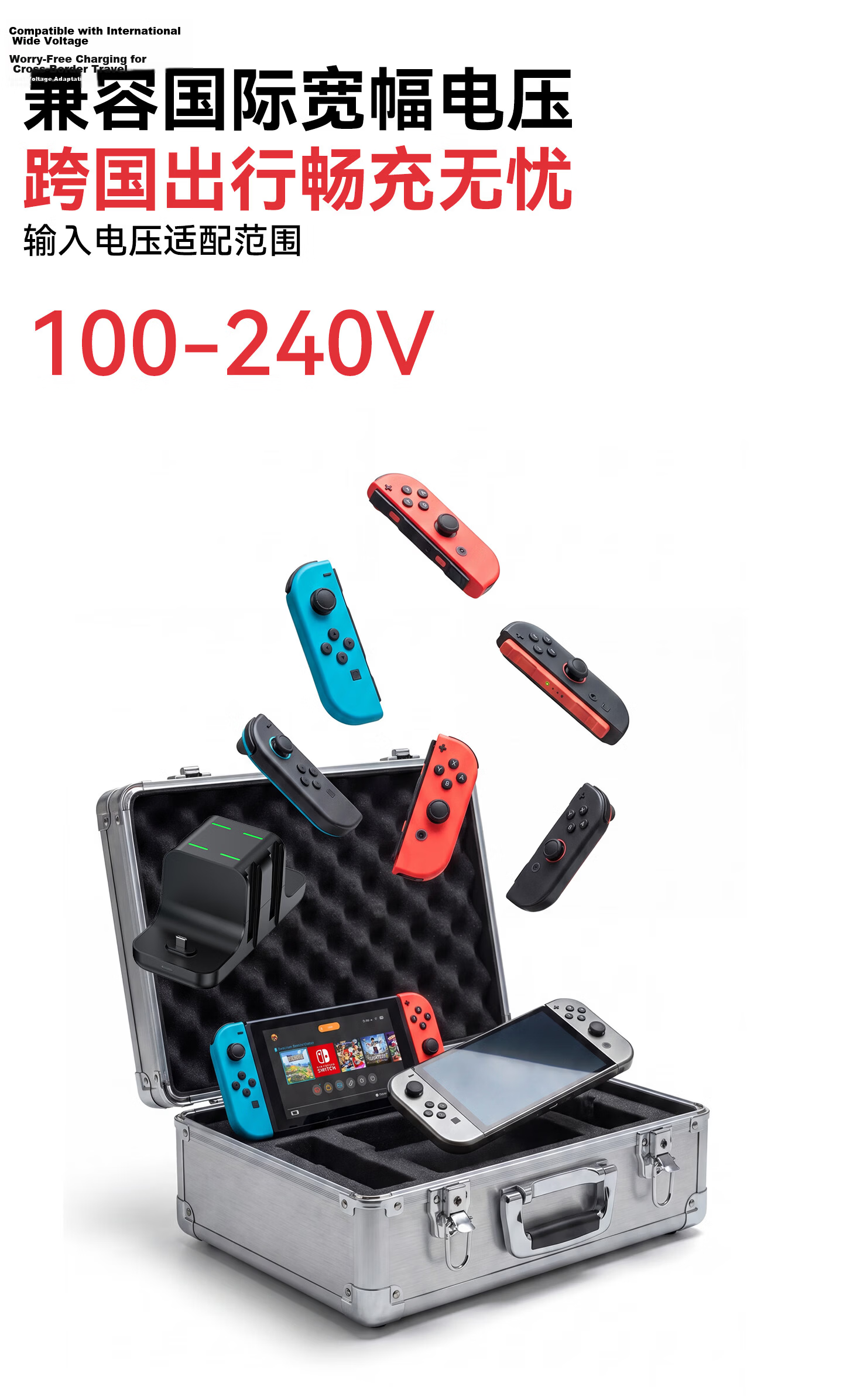Xindeli Nintendo Switch Controller Charging Dock Joy-Con Charging Base NS Charger OLED Console Storage Stand Lite Dock Pro2 Hong Kong Version Accessories 8