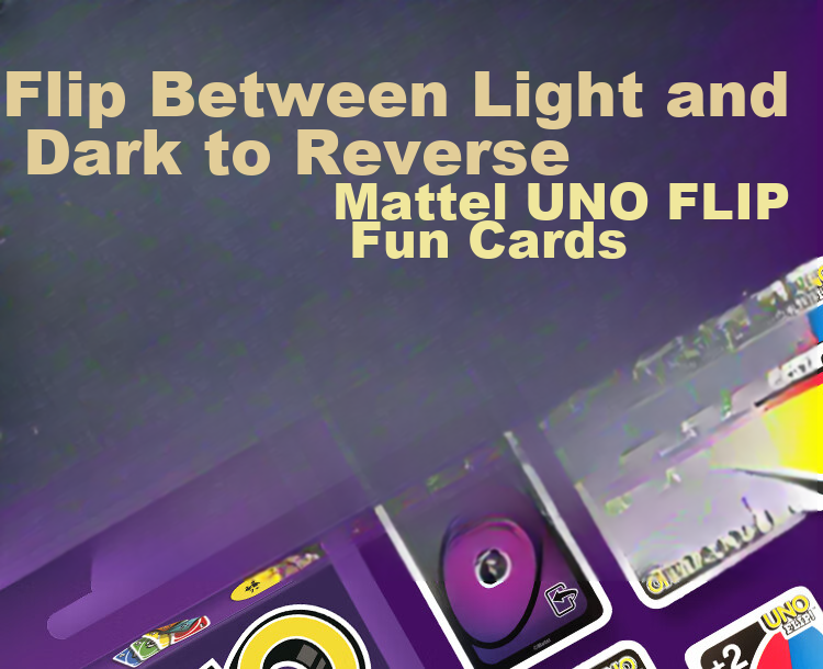 UNO Mattel Official UNO Birthday Gift Flip Double-Sided Multiplayer Party Board Game GDR44 1