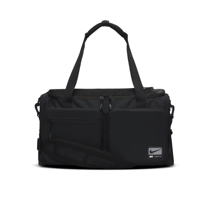 NIKE Men's Bucket Bag NK UTILITY S POWER Casual Bag FN4206-010 Black/White One Size
