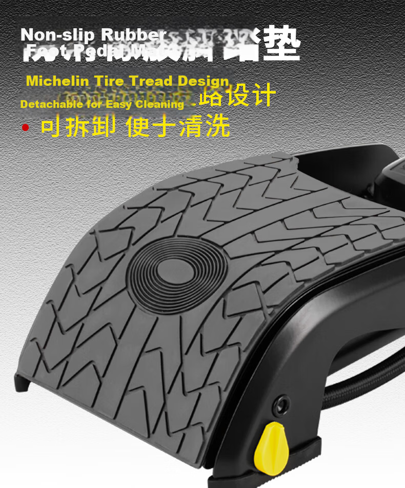 MICHELIN Inflatable Pump for Cars, Motorcycles, Electric Bikes, Bicycles, Balls, Wireless Dual-Cylinder Air Pump 12209 Suitable for Li Auto I9 8