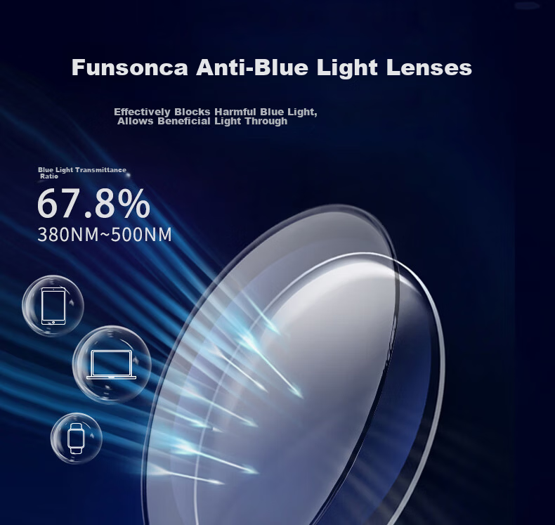 Funsonca Blue Light Blocking Reading Glasses Foldable Durable Imported Material 360° Rotatable Portable Pen Style Unisex 6109 Black +1.50 Diopter 8