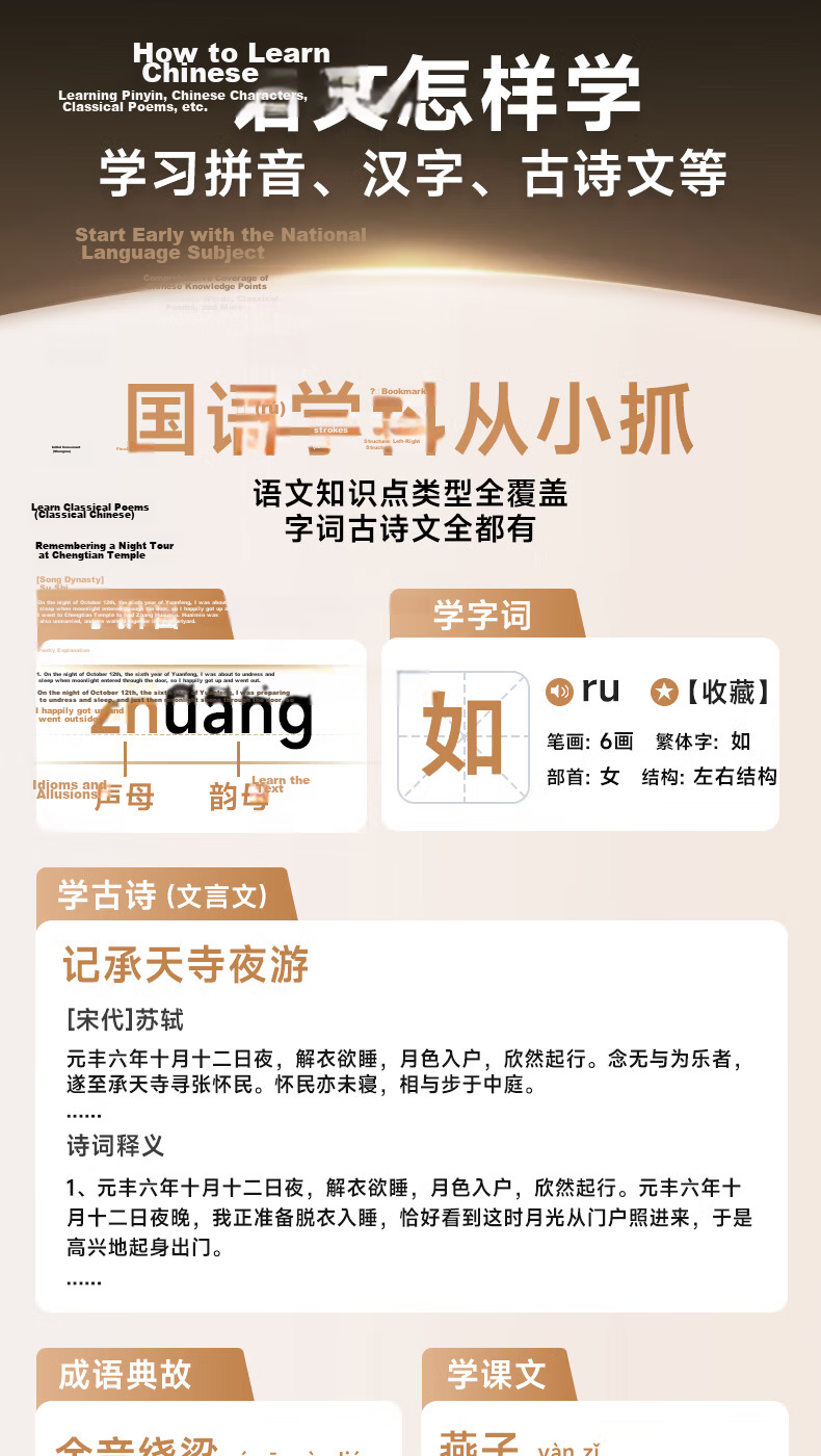 Haojixing English Reading Pen [4.56-inch Large Screen] Portable Learning Device Scanner Dictionary Translation Pen All-Subject Synchronized Question Explainer for Primary, Middle, and High School Offl 19
