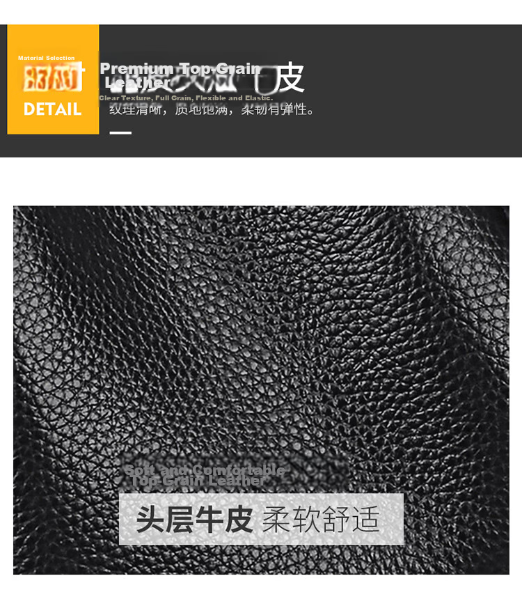 MEXICAN Men's Clutch, Top-Grain Leather Handbag, Multi-Card Slots, Zipper Envelope Bag, Wallet Clip, Birthday Gift for Me 6