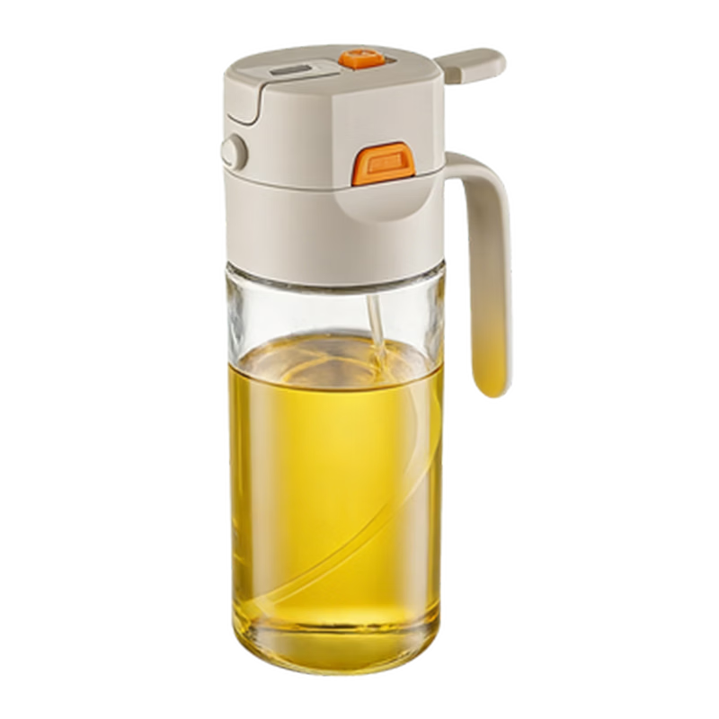 Taili Oil Bottle Spray Dual-Use Atomized Edible Oil Glass Dispenser Kitchen Household Non-Greasy